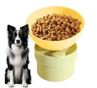 XGamelles Surélevées Pour Chat - Protecteur De Cou Anti-basculement Pour Animaux De Compagnie, Mangeoire Antidérapante Surélevée Inclinée À 15° | Bol Pour Chaton Amovible | Pour Chats Chatons Chiots A