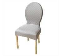 XGANGM Funda para Silla de Mesa de Comedor con Forma Especial Respaldo Redondo Funda para Silla 2/4 Pieza Funda para Silla Cubiertas para Silla Lavables para Decoración del Hogar,Color a,2PCS