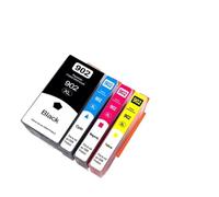 XGdEKA 1/2 Set 902xl de Cartuchos de Tinta reemplazo Negro y Tricolor Compatible con OfficeJet Pro 6960 6968 6970 6975 Impresoras(1SET 902XL)