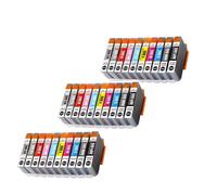 XGdEKA 10 20 30 40 50pcs PFI 300 PFI300 Reemplazo de Cartucho de Tinta Compatible con el Color para Suministros de Impresora de Tinta Universal de Impresora ImagePrograf Pro 300(PFI-300-30pcs 3set)