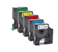 XGdEKA 10pcs 12 mm de Cinta D1 45013 45010 45018 45024 Cinta de Etiqueta Compatible para LabelManager 160 280 y Fabricantes de Etiquetas similares ColorPop(5PK 5Mixed Colors)