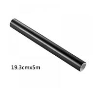 XGdEKA 19. Foil reactivo de tóner de 3 cm x 5m para la Impresora láser y el laminador Compatible con Transferencia de Calor holográfica Papel de Aluminio de DIY de Bricolaje 2022(Black)