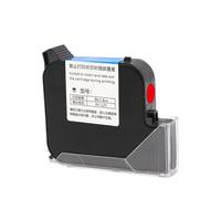 XGdEKA 25. Cartucho de Tinta de 4 mm para la Impresora de Mano Eco solvente Invisible Invisible 600 ppi Fecha de caducidad Compatible con impresoras estándar(25.4mm Blue)