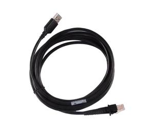 XGdEKA 2pcs 3M USB Recto Compatible con Dataalogic D100 GD4130 QD2130 GD4430 QW2120 QD2100 ESCANTORES DE BARCODADORES CORDAD