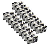 XGdEKA 30 Cintas XR-9WE XR-6WE de 6 mm y 9 mm compatibles con KL-60 KL-100 KL-120(Gold on Clear)