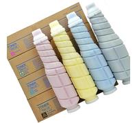 XGdEKA 4PC TN612 Cartucho de tóner Compatible Conjunto de Modelos de copiadores C6501 C5501 C5001 Suministro de Impresora