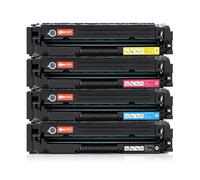 XGdEKA 4pcs W2220A W2220X 222X 222A Cartucho de tóner Compatible para Pro MFP 3388SDW 3288DN 3288DW 3388FDN 33888FDW Reemplazo de la Impresora(222A no Chip)