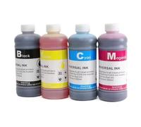 XGdEKA 500 ml de Recarga de Tinta de la Impresora Universal Compatible con Modelos de Tinta de Tinte T1711 T2001 T1661 T2551 T2991 T410 T8651 7921 7931 220 7891 7901(500ML Dye Ink-4color)