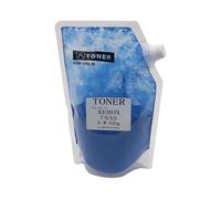 XGdEKA 500g WC7525 Tóner Polvo de Polvo Compatible con C220 C3300 C4300 400 360 320 3540 3530 3250 3140 4350 7728 7328 Costres de tóner de Color(Cyan-500g)
