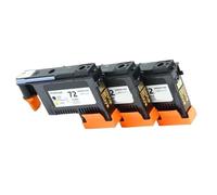XGdEKA 72 Cabezales de impresión compatibles con Designjet T610 T620 T770 T790 T795 T1100 T1120 T1200 T1300 T2300 C9380A C9383A C9384A(1SET - 3 PCS)