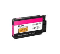 XGdEKA 964 964xl Cartucho de Tinta Compatible con OfficeJet Pro 9010 9015 9019 9020 9025 Impresoras Funciona con 964xl 964 964 XL Modelos(1PC Magenta)