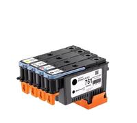 XGdEKA Cabezal de impresión CH645A CH646A CH647A CH648A Compatible con 761 DesignJet T7100 T7200 Modelos de Impresora para la impresión de Color Y C M Gy DGY MBK(1SET)