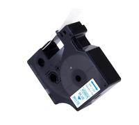 XGdEKA Cartucho de Cinta 19 mm 45803 45800 45804 45805 45808 45801 45809 45807 Compatible con la rotuladora D1 LabelManager(Blue on White)