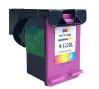 XGdEKA Cartucho de inyección de Tinta de Color remanufacturado Compatible con impresoras 122 XL 122 1000 1050 1510 2000 2050 2512 3050 Solución de Tinta Alternativa(1PC Color)