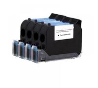 XGdEKA Cartucho de Tinta 2588 de 42ML de Secado rápido, Negro, Rojo, Azul y Verde, Compatible con impresoras de inyección de Tinta portátiles universales, Altura de impresión de 12,7mm(1 Red)