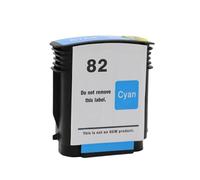 XGdEKA Cartucho de Tinta CH565A C4911A Compatible con Impresora Designjet 82 82 10ps 20ps 50ps 120nr 111 500 500ps 510 510ps 800 800ps 815 820(Cyan)