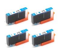 XGdEKA Cartucho de Tinta Compatible 903 907 XL Reemplazo para OfficeJet Pro 6970 6950 6960 6966 6968 6974 6975 Impresora de Color(4pcs-Cyan)