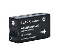 XGdEKA Cartucho de Tinta Compatible 953XL 957XL para OfficeJet Pro 7720 7730 7740 8210 8218 8710 8715 8718 Impresoras(1 pcs Black)