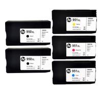 XGdEKA Cartucho de Tinta Compatible para OfficeJet Pro 950 951 950XL 951XL 8100 8600 8610 8620 8650 251 276DW Impresoras y Piezas de Cabeza Impresa(C M Y BK BK)