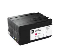 XGdEKA Cartucho de Tinta Compatible para OfficeJet Pro 950 951 950XL 951XL 8100 8600 8610 8620 8650 251 276DW Impresoras y Piezas de Cabeza Impresa(C M Y BK)