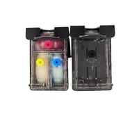 XGdEKA Cartucho de Tinta de reemplazo Recargable 62xl para 62 compatibles con 5540 5640 7640 5646 5541 5740 5742 5745 Impresoras(1set)