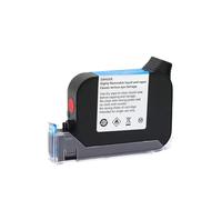 XGdEKA Cartucho de Tinta de solvente Eco JS12M 12. 7 mm Compatible con impresoras de inyección de Tinta no cifradas con Tinta de Secado rápido con una Fuerte adhesión(Red)