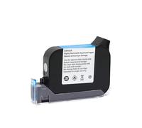 XGdEKA Cartucho de Tinta de solvente Eco JS12M 12. 7 mm Compatible con impresoras de inyección de Tinta no cifradas con Tinta de Secado rápido con una Fuerte adhesión(Invisibility)