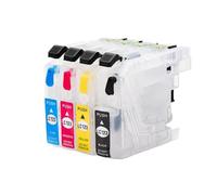 XGdEKA Cartucho de Tinta Recargable Compatible con MFC J4410DW MFC J4510DW MFC J4610DW MFC J4710DW MFC J2510