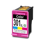 XGdEKA Cartucho de Tinta remanufacturado 301 XL Color Compatible con 301 301xl Cartucce Funciona con DeskJet 1050 2540 Impresoras(301xl 1color)