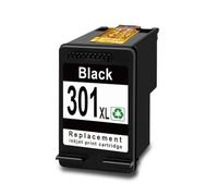 XGdEKA Cartucho de Tinta remanufacturado 301 XL Color Compatible con 301 301xl Cartucce Funciona con DeskJet 1050 2540 Impresoras(301xl 1bk)