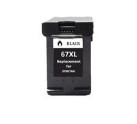 XGdEKA Cartucho de Tinta remanufacturado 67 67XL Compatible con impresoras de inyección de Tinta 6052 6055 6058 1225 2732(1PACK BK)