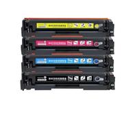 XGdEKA Cartucho de tóner Compatible de 4Color con Chip para 207a 206a Funciona con m282NW M283FDN M283FDW M283CDW MFP M255DW M255NW W2210A Priser(207A 1set with Chip)