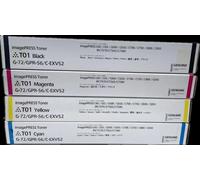 XGdEKA Cartucho de tóner T01 Compatible para ImagePress C-60 C65 C600 C-650 C700 C750 C800 C850 IRC7580 IRC7570 IRC7565 Impresoras(CMYK 1 Set)