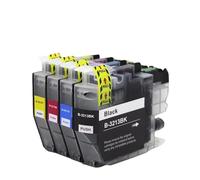 XGdEKA Cartuchos de Tinta compatibles para LC3213 LC3211 para impresoras DCP-J572DW DCP-J772DW DCP-J774DW MFC-J491DW MFC-J497DW J890DW J895DW(1 Set(4PCS))