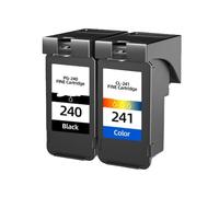 XGdEKA Cartuchos de Tinta remanufacturados PG240 CL241 240XL 241XL compatibles con impresoras MG2120 MG3120 MG4120 MX372 MX432 MX512 Solución de Tinta Alternativa