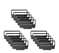 XGdEKA Cinta de impresión de Tinta Compatible para ERC30 ERC34 ERC38 Funciona con TM-U200 U200A U200B U200D U210B U210D U220 U220A U220B Impresoras(15 pcs Black)