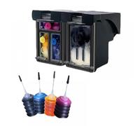 XGdEKA Compatible 123 XL Cartucho para Escritorio 1110 1111 2130 2132 3630 3632 4521 4522 4513 4520 Reemplazo de impresoras(1SET with Ink)