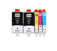 XGdEKA Compatible 934xl 935xl El reemplazo del Cartucho de Tinta Funciona con 934 935 para OfficeJet Pro 6230 6830 6835 6812 6815 6820 Impresoras(5PK)
