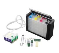 XGdEKA de Tinta CISS vacío Compatible para NX125 NX625 NX420 NX230 T12 T22 TX120 TX129 TX420W Fuerza Laboral 320 323 325 Modelos y Modelos similares(For 133)