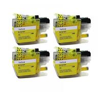 XGdEKA El Cartucho de Tinta Compatible LC3219 LC3217 LC3219XL 3219XL Funciona con MFC J5330DW J5335DW J5730DW J5930DW J6530DW J6930DW J6935DW Printers(4pcs-Y)