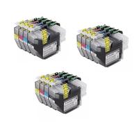 XGdEKA Estándar de Cartucho de Tinta Compatible para DCP-J1200DW DCP-J1200W DCP-J1200WE Modelo de América del Norte LC424(3Set)