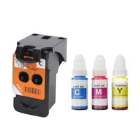 XGdEKA Impresión Compatible QY6-8032 8041 para G1820 G2820 G2860 G3820 G3821 G3860 GM2080 GM4080 G5080 G6080 G7080 Printers Funciona con CARTRIDGES DE Tinta(QY6-8041 3 Ink)