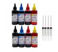 XGdEKA Kit de Recarga de Tinta Universal Compatible con 301 302 304 305 XL Impresora y Escritorio 2540 2050 2510 2620 2630 2632 5030 5020 3720 3730 Impresoras(2BK 2C 2M 2Y)