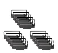 XGdEKA La Cinta de impresión de Tinta Compatible para ERC30 ERC34 ERC38 Funciona con TM-U230 U300 U300D U325 U370 U375 TM-200-UB 267 II 270 Impresora Reemplazo de reemplazo(15 pcs Black)