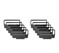 XGdEKA La Cinta de impresión de Tinta Compatible para ERC30 ERC34 ERC38 Funciona con TM-U230 U300 U300D U325 U370 U375 TM-200-UB 267 II 270 Impresora Reemplazo de reemplazo(10 pcs Black)