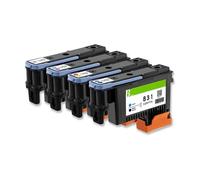 XGdEKA Látex impresión de impresión Compatible con 831 831 CZ677A CZ678A CZ679A CZ680A para látex 110 115 310 315 330 335 360 365 370 560 570 Printers(1Set - 4 Pieces)