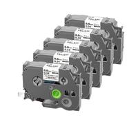 XGdEKA Paquete de 5 y 10 HSe231, Compatible con HSe 231, Hse211, 221, 241, 251, Hse631, 611, 621, Tubo termorretráctil Compatible con Impresora(8.8mm HSe221-5PK)