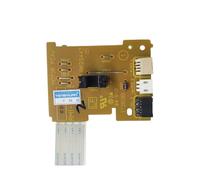 XGdEKA Placa de Circuito Impreso de Control de CC (1 Unidad, RM1-7633, RM1-7619), Compatible con la Placa controladora M1536dnf, M1536, 1566 y 1606DC.