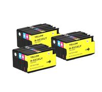 XGdEKA Reemplazo de Cartucho de Tinta Compatible para 953xl 957xl 953 Funciona con OfficeJet Pro 7740 8210 8702 8710 8720 8725 8730 8740 Impresoras(2pcs Black)