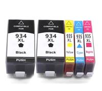 XGdEKA Reemplazo de Cartucho de Tinta Compatible para impresoras a Color 934XL 935XL 934 935 para Officejet Pro 6230 6830 6835 6812 6815 6820(2BK 1C 1M 1Y)